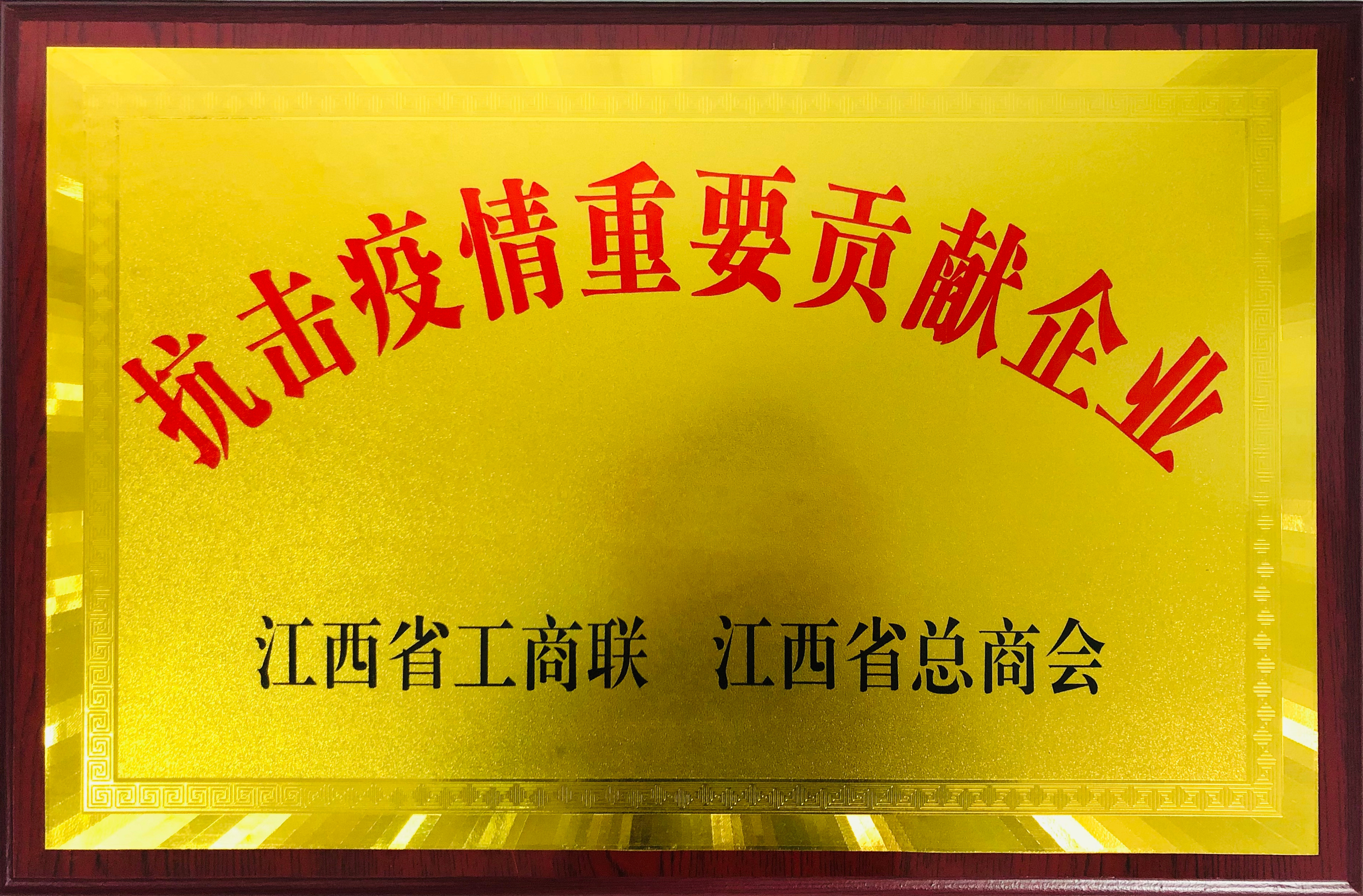 抗擊疫情重要貢獻企業(yè)